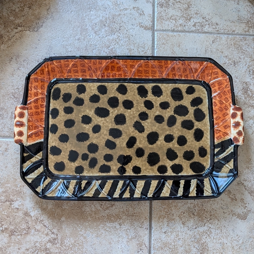 new CENTRUM SERENGETI ceramic platter